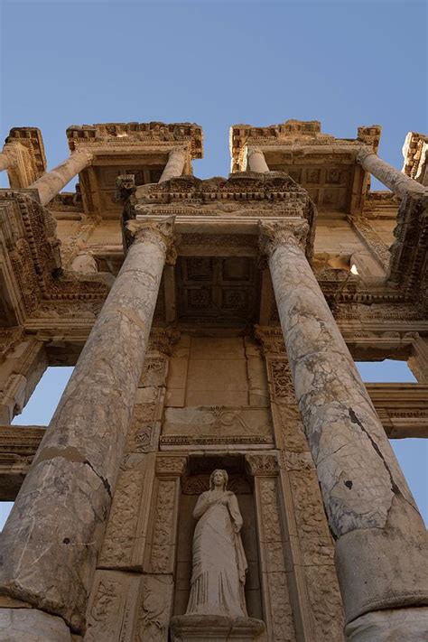 Ephesus Library Photograph by David Parker