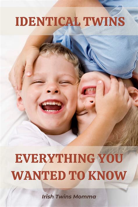 fascinating facts  identical twins