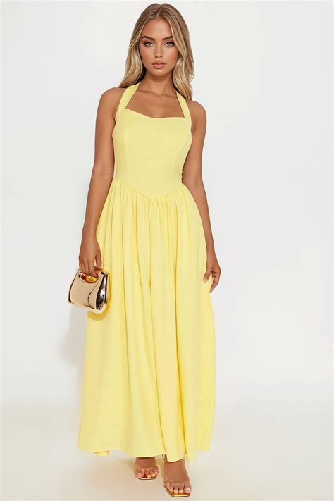 macy's yellow dresses 1