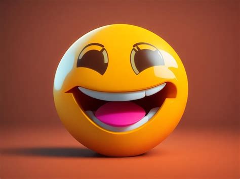 Premium AI Image | Feeling happy emoji happy emoji feeling good emoji lol emoji ai generated