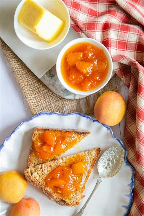 easy apricot jam  ingredients  pectin helens fuss  flavours
