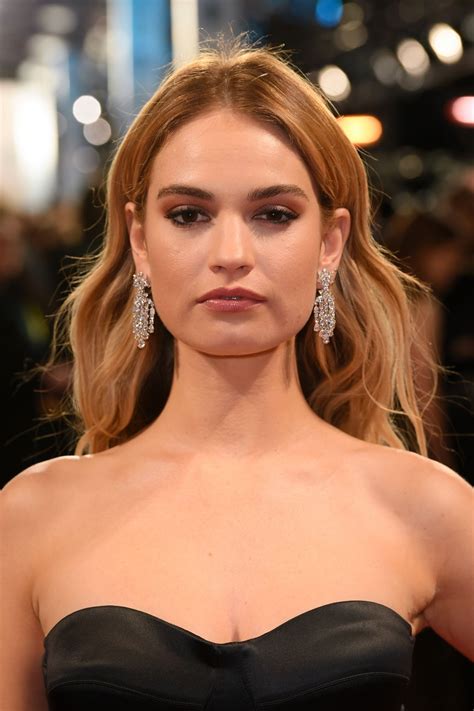 Lily James – 2018 British Academy Film Awards • CelebMafia