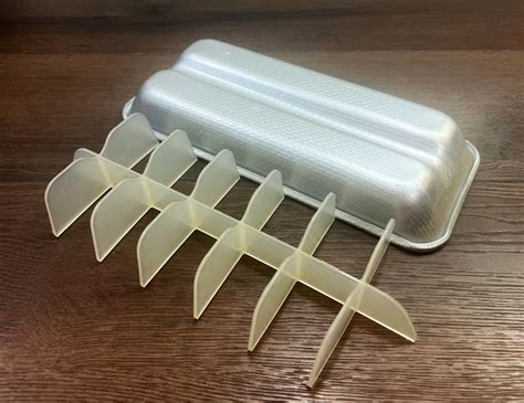 Metal Ice Cube Tray, Vintage Ice Cube Tray, Ice Box Tray, Vintage ...