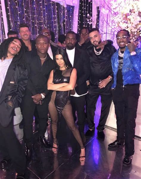 Kourtney Kardashian's wild 40th birthday party - Robin Thicke and a