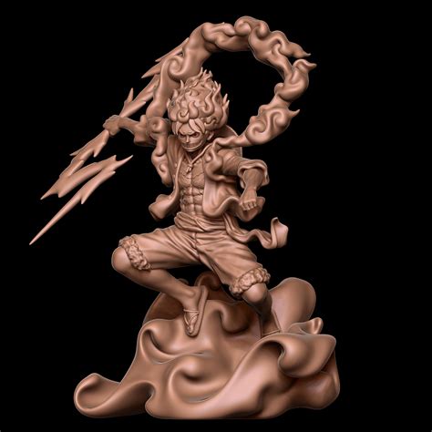 1589 Luffy Gear 5 - One Piece - STL 3D Print Files – My Stl