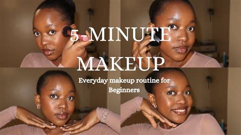minute makeup tutorial easy  beginner friendly youtube