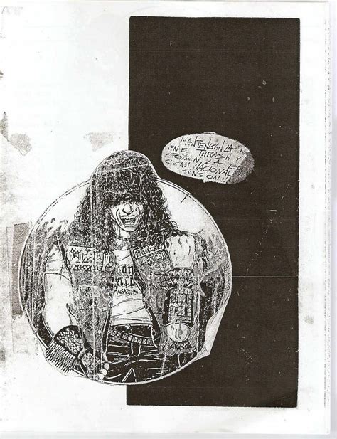 CRUCIFIED FOR YOUR SINS: POUNDING HARD fanzine #1 (1987)