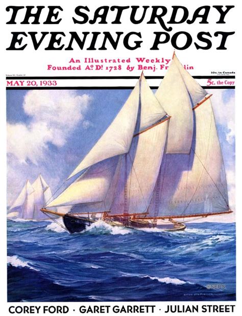 Yachts at Sea | The Saturday Evening Post