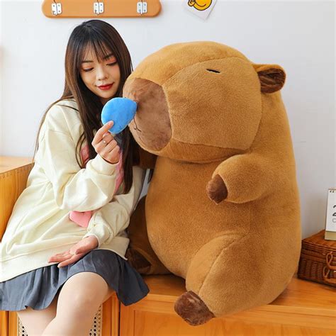 Іграшки Капібара з Соплею Плюшева Обіймашка М'яка My Kigu Антистрес ...