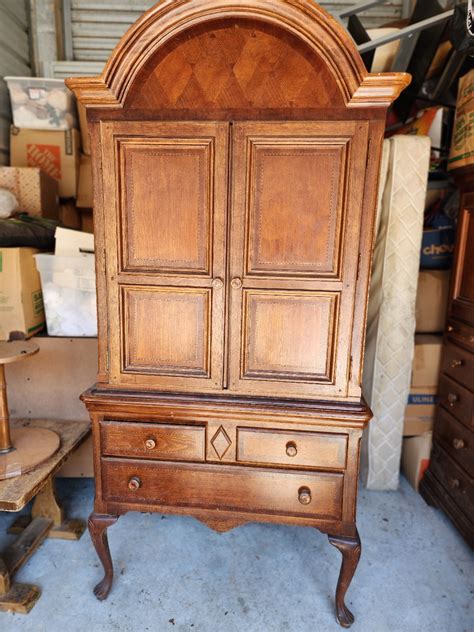 USED WOODEN ARMOIRES FOR SALE (QTY: 2 - $75 EACH) armoire closet
