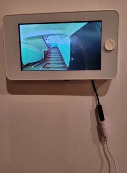 Видеоглазок «iHome-М-Lite (W)» с монитором, и записью по движению ...
