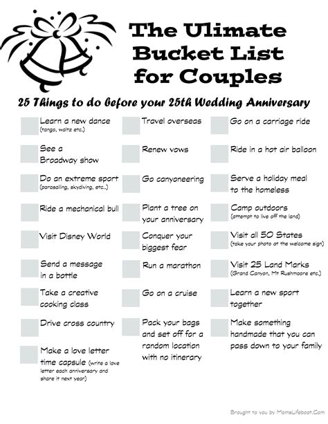 The Ultimate Bucket List for Couples | Couple bucket list, Dating