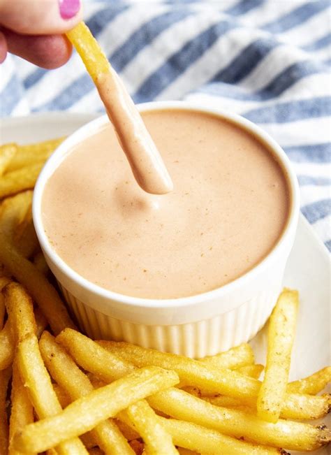 French Fry Dipping Sauces - Like Mother Like Daughter