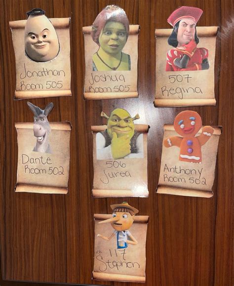 shrek theme ra door decorations shrek ra themes door decorations