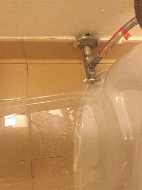leak - Toilet tank fills after Shutoff valve is off and FluidMaster