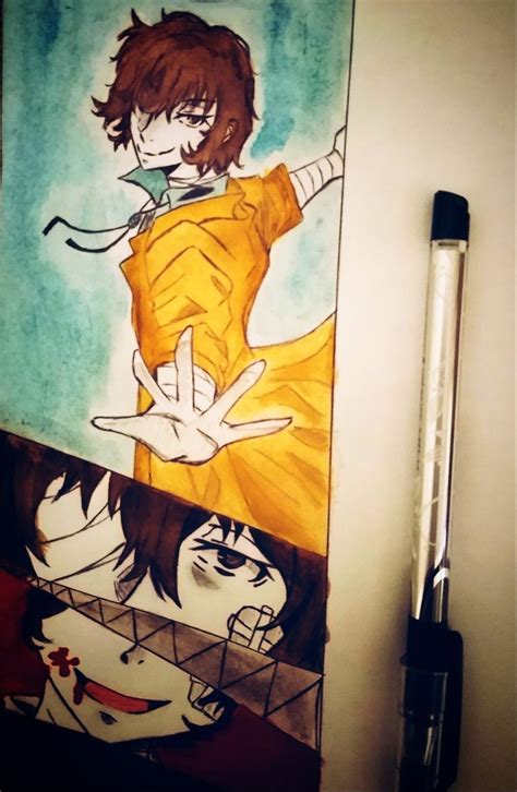 Рисунок Дазай