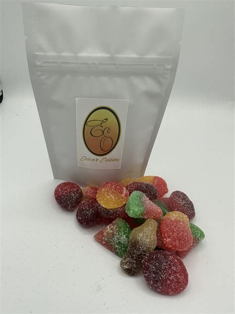 Erica’s Edibles | Mixed Gummies | 1000MG Mega Bag 20 pieces THC – THC ...