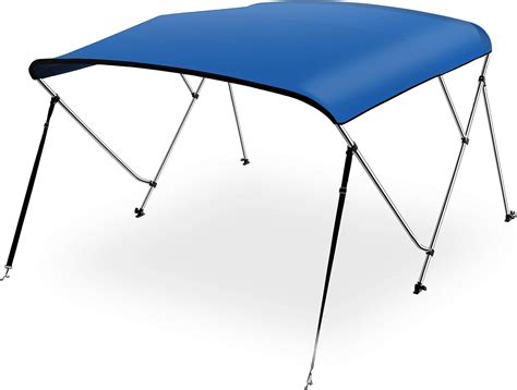 SereneLife Waterproof Boat Bimini Top Cover - 67-72" W 3 Bow Bimini Top ...