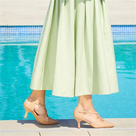 Cecilia: Nude Patent – Heels For Bunions And Wide Feet | Sole Bliss