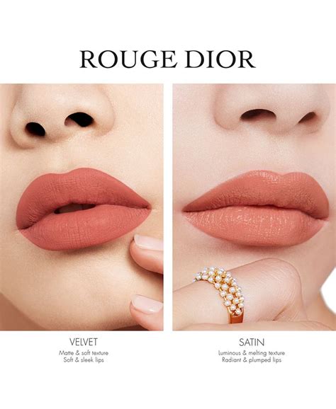 DIOR Rouge Dior Lipstick - Satin - Macy's