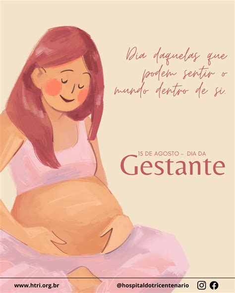 Agosto Mes Da Gestante - 15 de agosto – Dia da Gestante – Hospital do Tricentenário