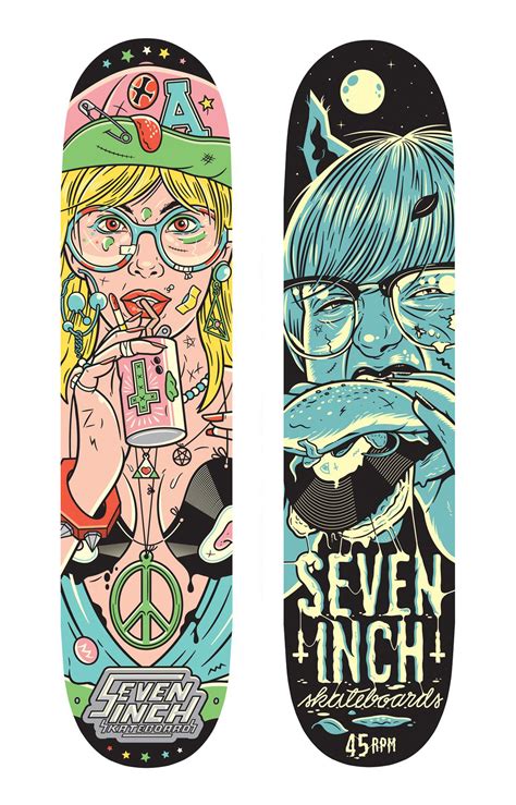 creative skateboard deck designs inspirationfeed