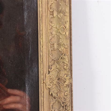 oil painting portrait  partially nude female  century ebth