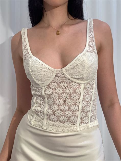 Angel Lace Corset Top – REBORNE
