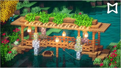 Minecraft Tutorial How To Build A Small Wooden Bridge (EASY) - YouTube