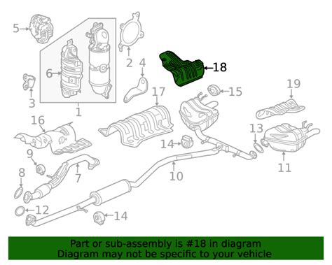 OEM 2016-2021 Honda Plate, R Muffler Baffle 74655-TBA-A00 | Majestic ...