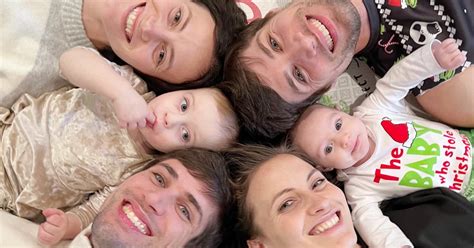 identical twins married identical twins  babies  siblings