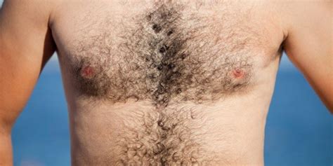 how to draw chest hair