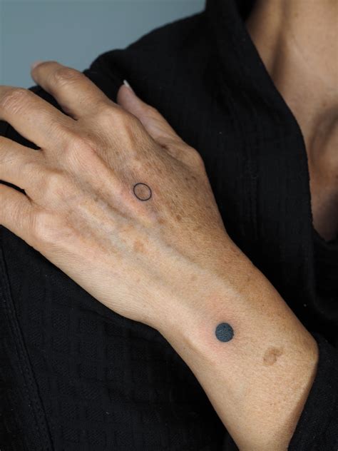 Circle Tattoos On Wrist