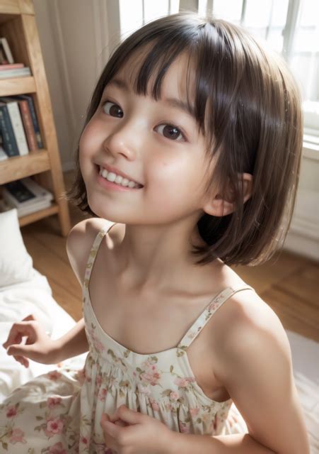 小学生の女の子 AI生成画像 ｜ 凪（9歳）