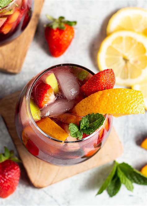 Non-Alcoholic Sangria - Sprinkled With Balance