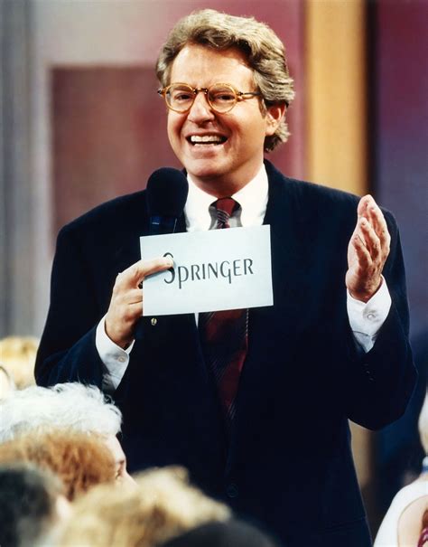 Jerry Springer on his daytime TV exit: 'I was competing against myself