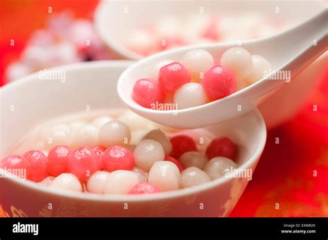 Tang Yuan, Chinese New Year Stock Photo - Alamy