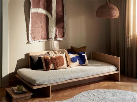 Ferm Living | Kona Bed, Natural Oak Vaneer