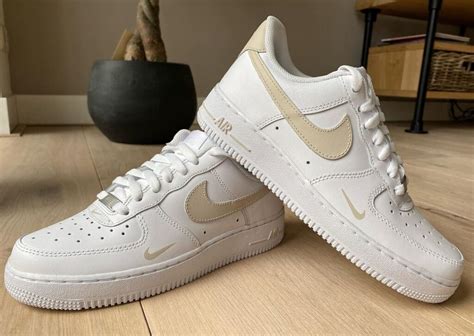 Beige Air Force 1 Custom - Daniel Customs