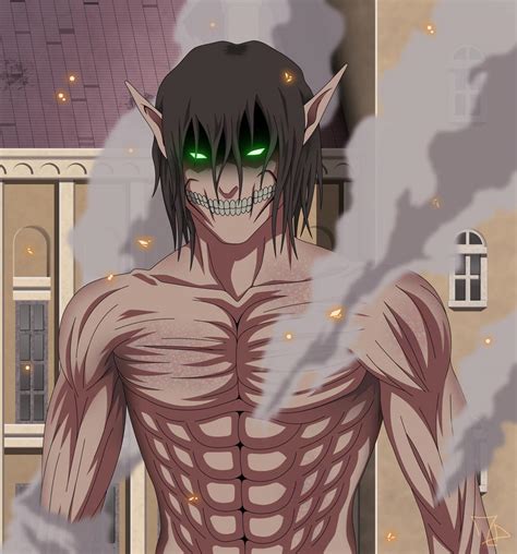 Eren Jaeger Colossal Titan : Eren Jaeger / Titan by Groltard on ...