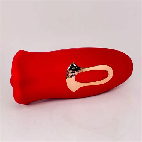 Mouth Biting Oral Clitoris Stimulation Vibrator - Buy Best Choice Red