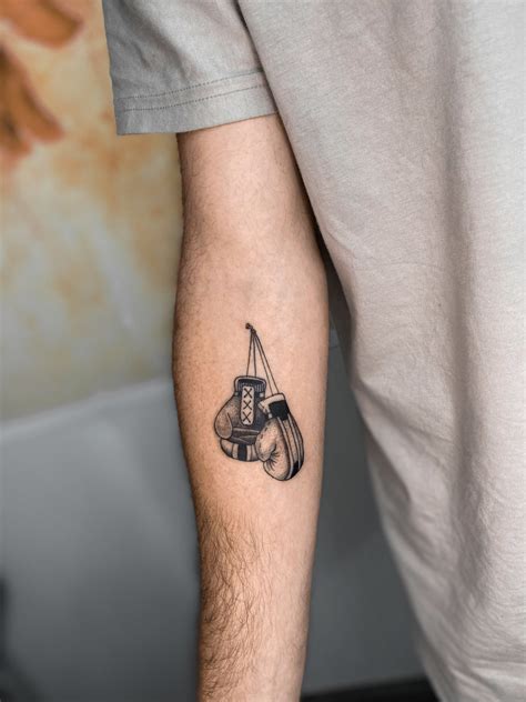boxing gloves tattoo 12