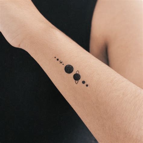 solar system tattoos orangetattooshopcom