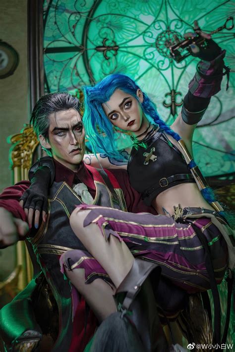 Cosplay Couple Transforms Themselves Into Incredible Real Life 'Arcane' Duo