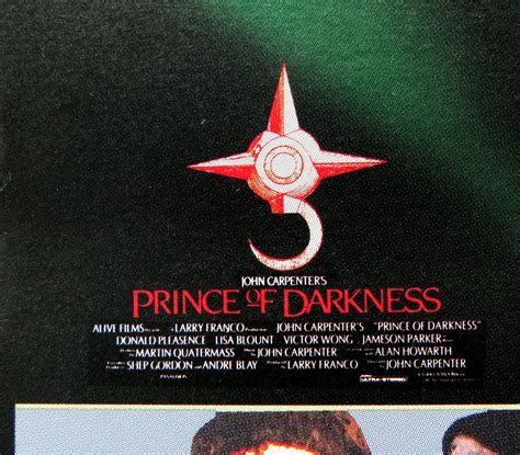 Prince Of Darkness / B2 / Japan