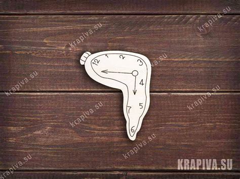 Заготовка под роспись Жидкие часы (Постоянство памяти) zag-zn-picture ...