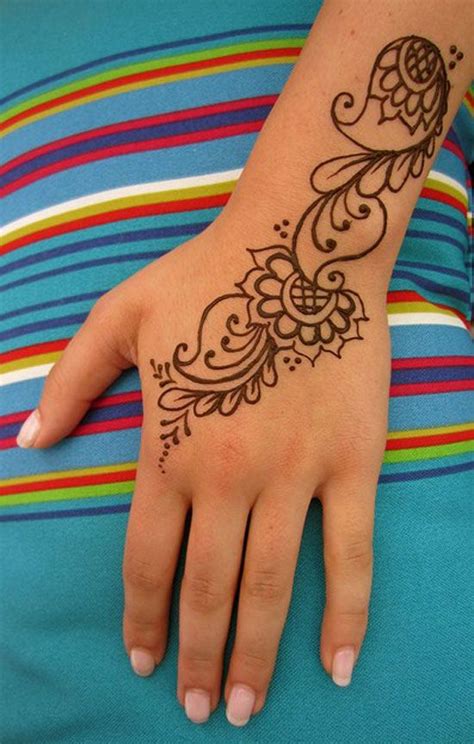 5 Simple and Easy Henna Design for Beginners | Pamper.My