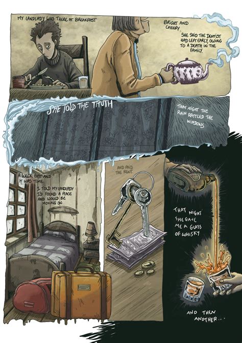 "My Last Landlady" by Neil Gaiman - Marie Bailliard -Auteurice