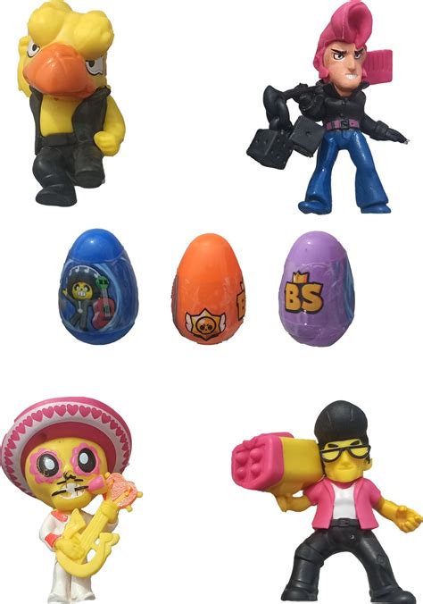 Meva Brawl Stars Toys Figure Set - 7 Pieces - Hepsiburada Global