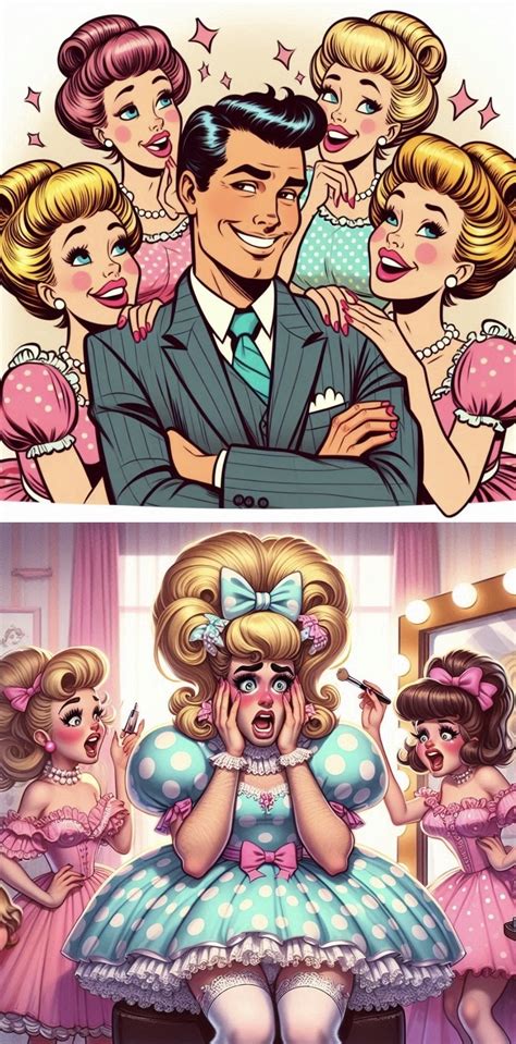 Cartoon Sissy Makeover by The-Frilly-Salon on DeviantArt
